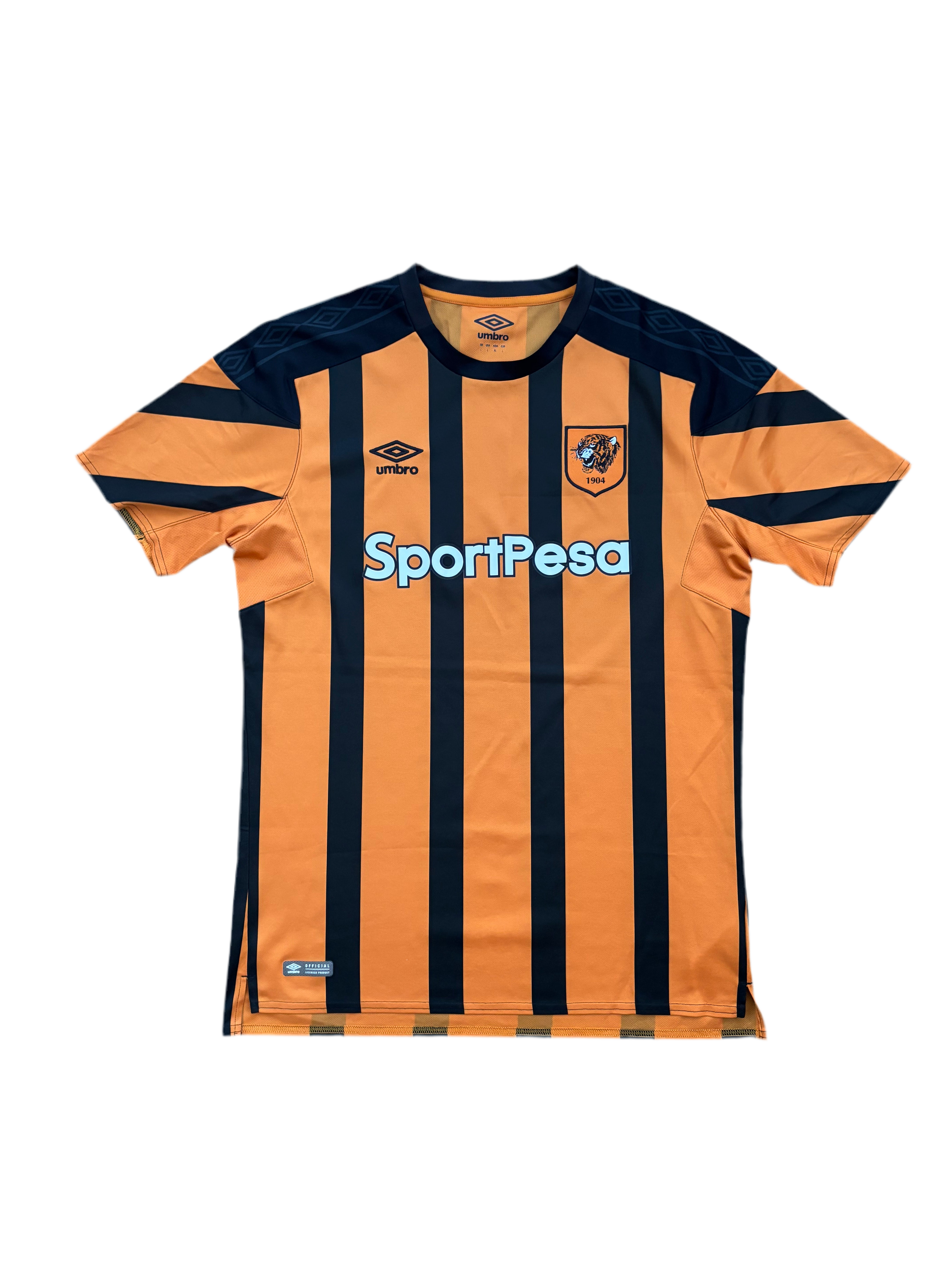 Hull City 2017-2018 Umbro Home Shirt
