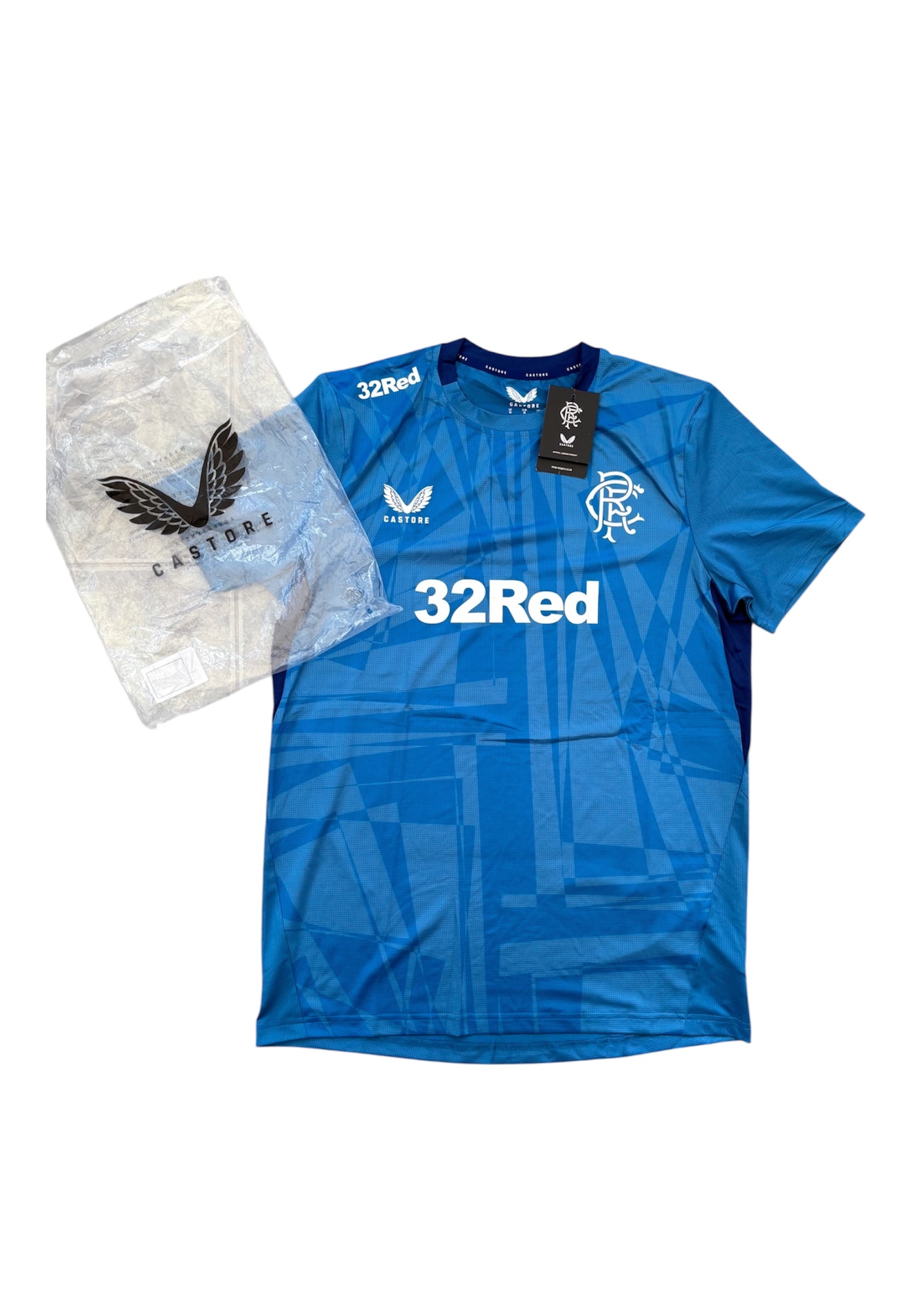Brand New Glasgow Rangers 2022-2023 Castore Training Top