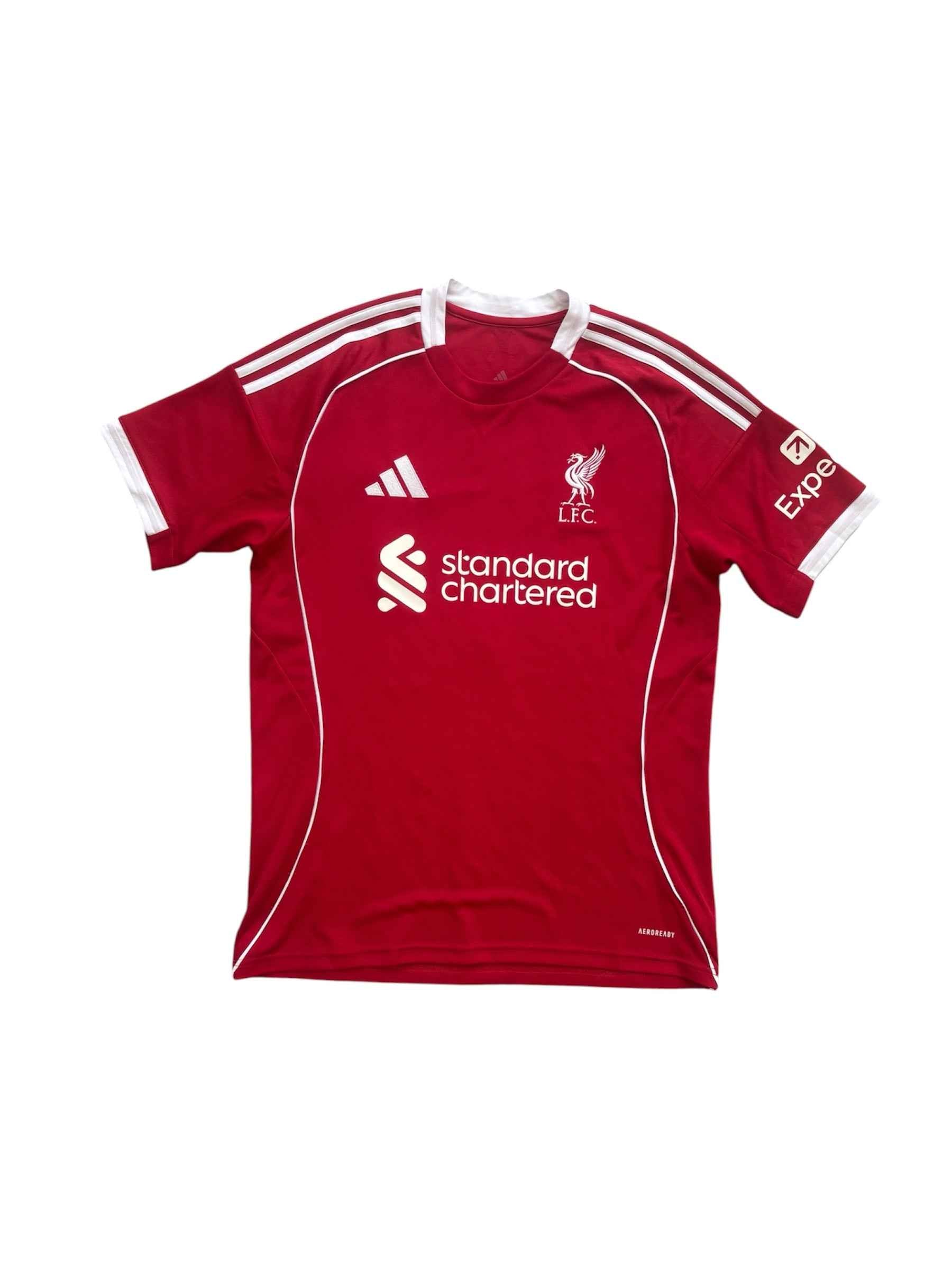 Liverpool 2025/2026 Adidas Home Shirt (M)