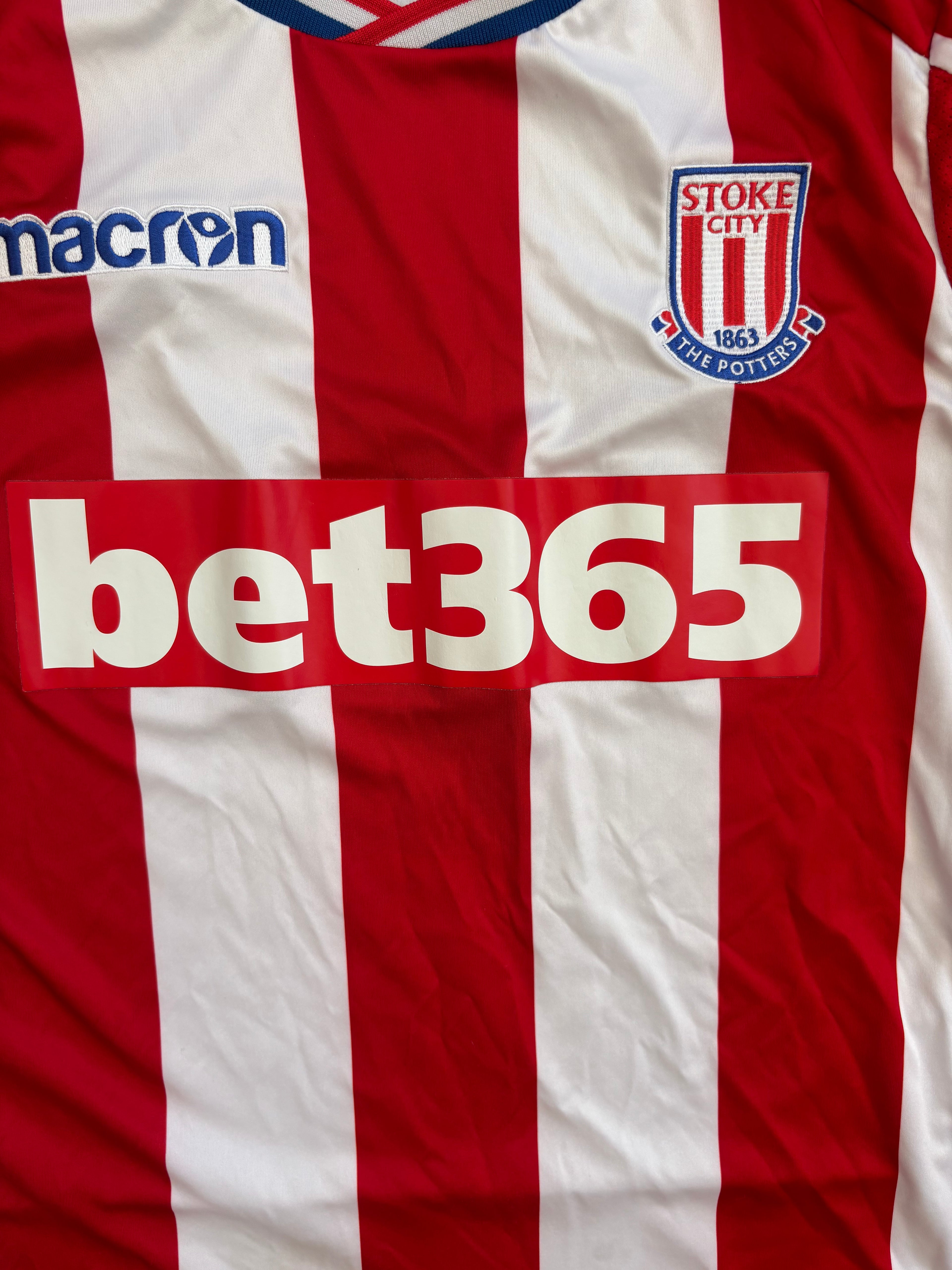 Stoke City 2017-2018 Long Sleeve Home Shirt