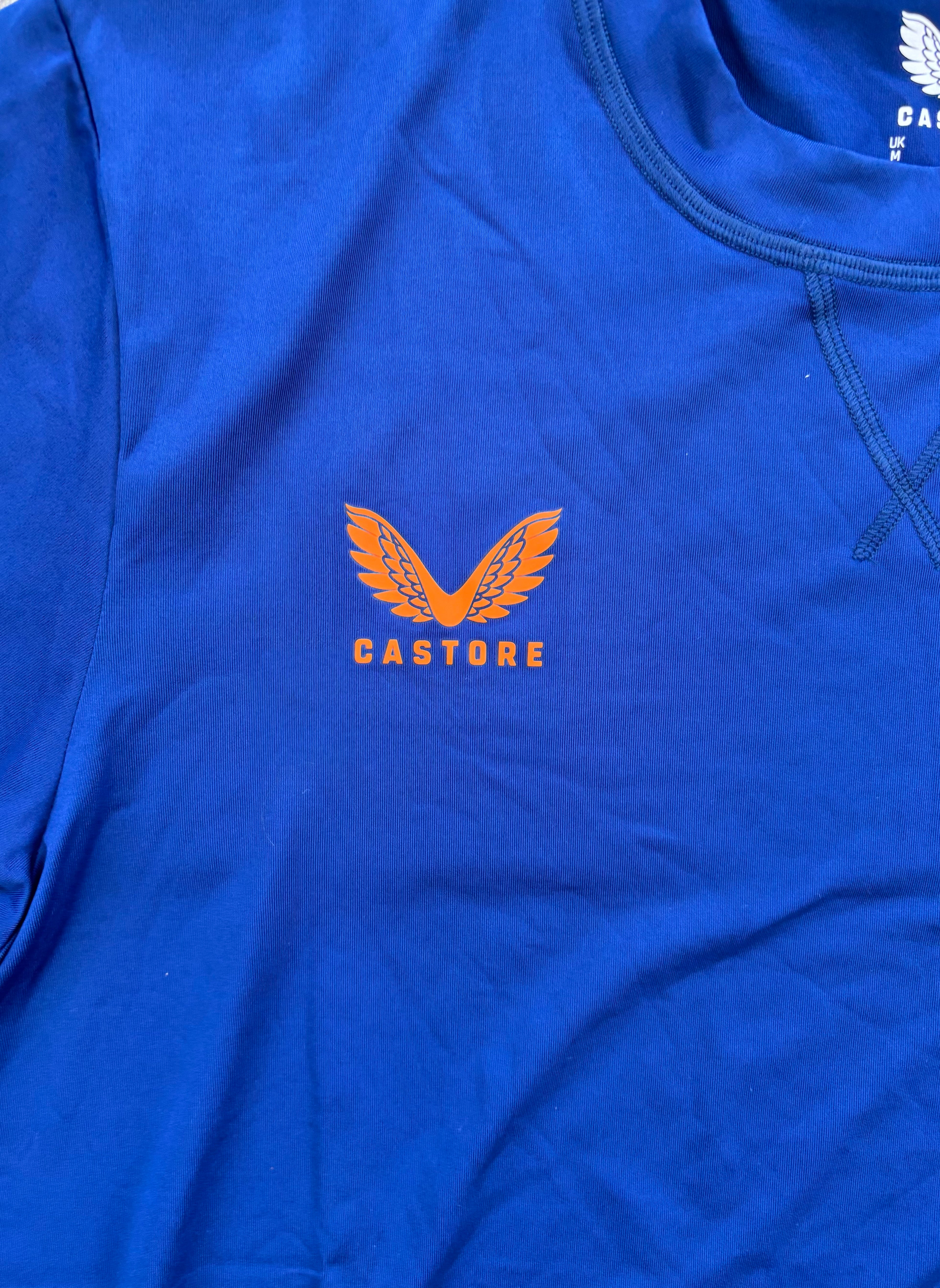 Brand New Glasgow Rangers 2023-2024 Castore Travel Tee
