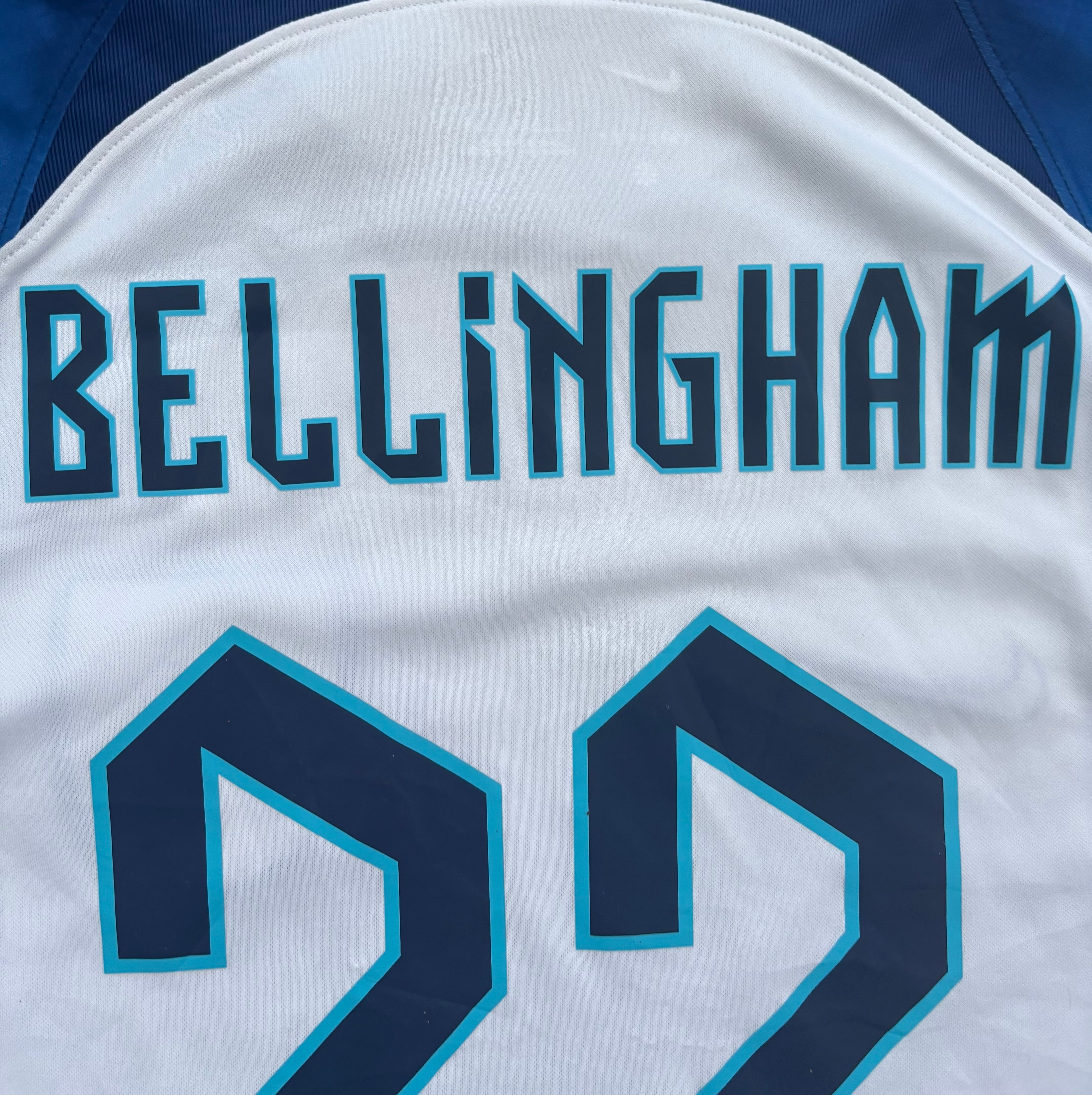 Jude Bellingham England 2022-2023 Nike Home Shirt