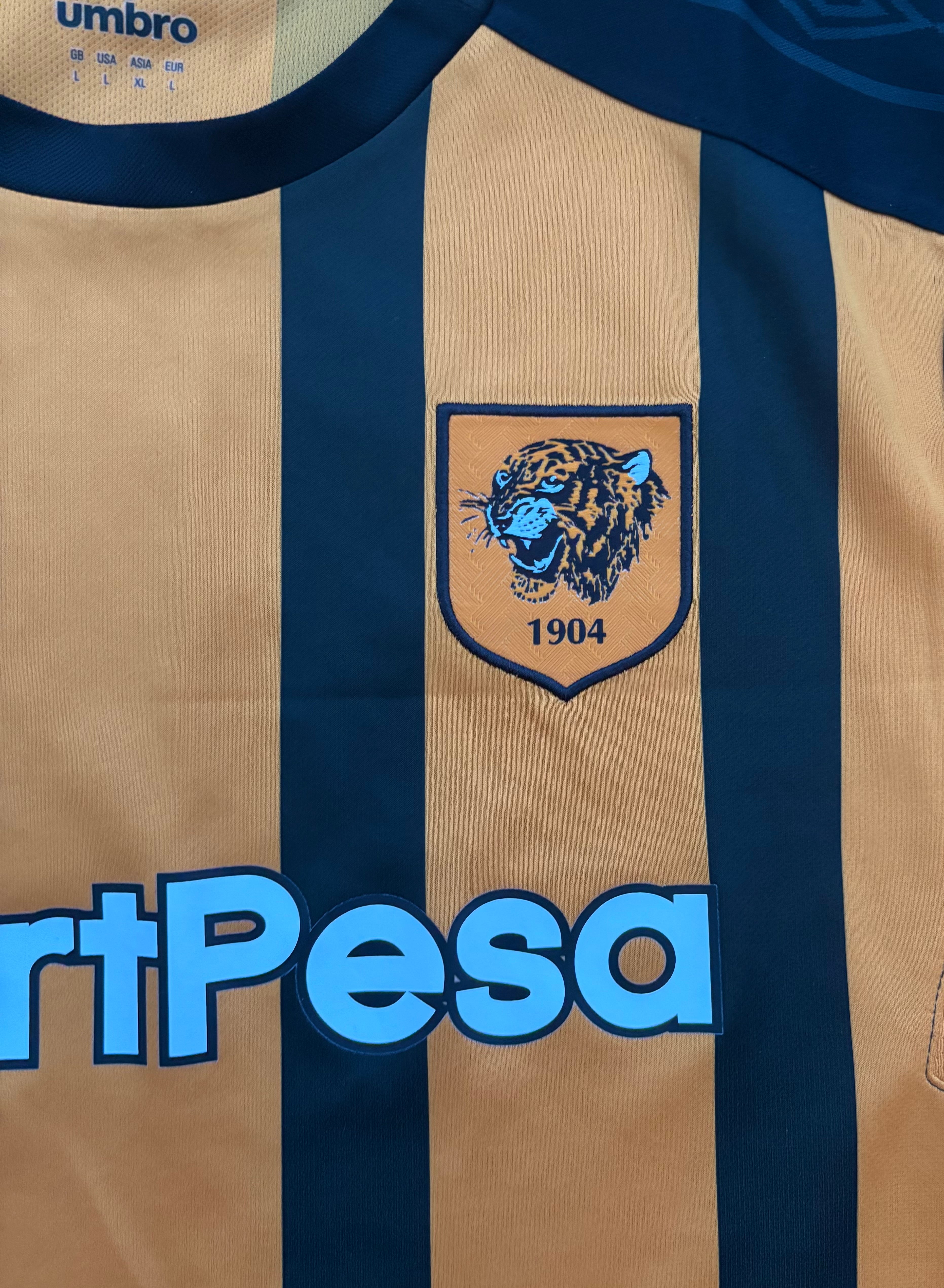 Hull City 2017-2018 Umbro Home Shirt