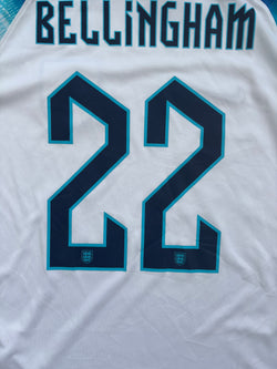 England 2022/2023 Nike Home Shirt (M) #22 Bellingham image 6