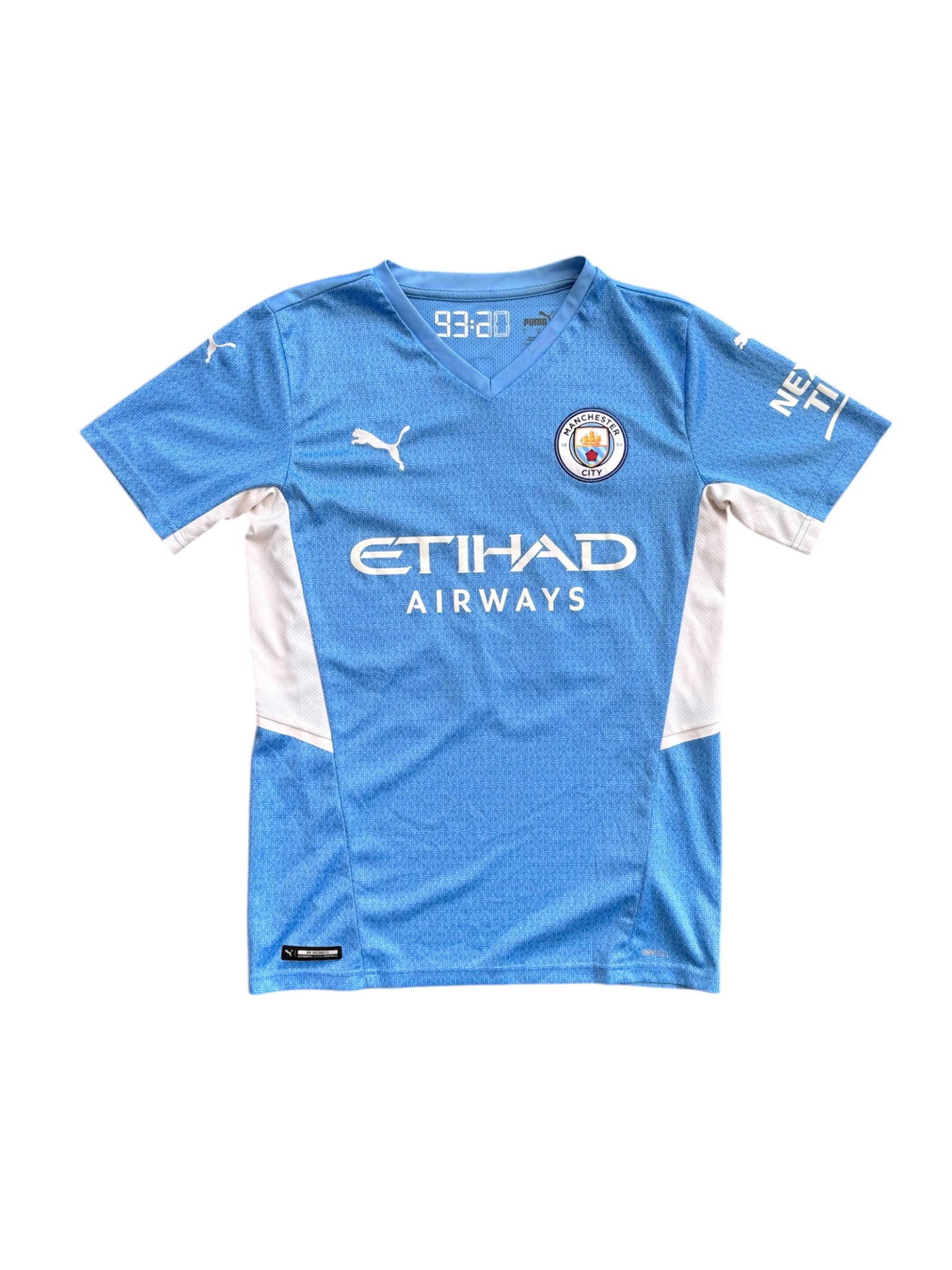 Manchester City 2021/2022 Puma Home Shirt (S) #47 Foden