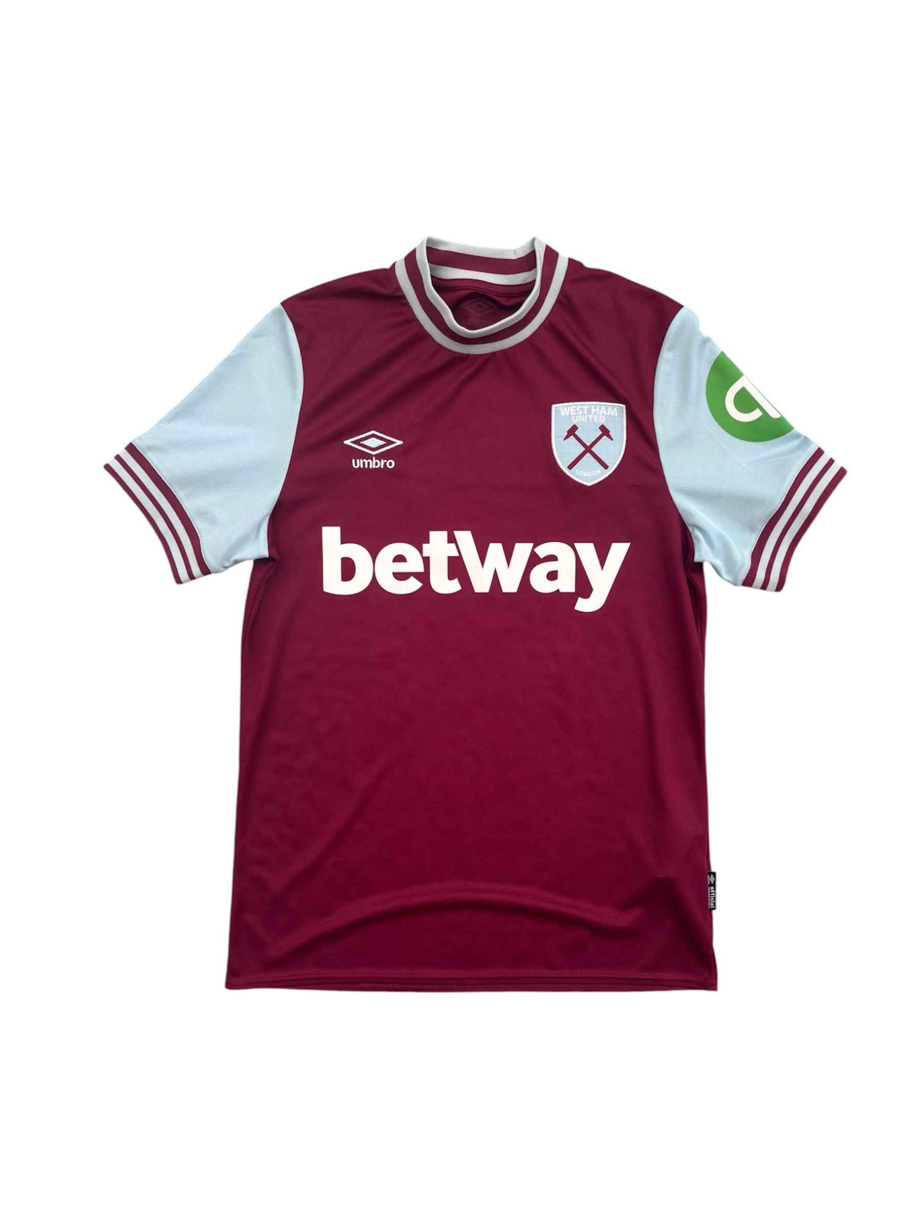 West Ham United 2024/2025 Umbro Home Shirt (S)