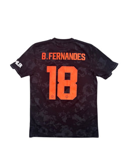 Manchester United 2019/2020 Adidas Third Shirt (M) #18 B.Fernandes image 1