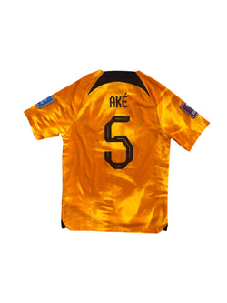 Netherlands 2022/2023 Nike Home Shirt #5 Ake (M) image 1