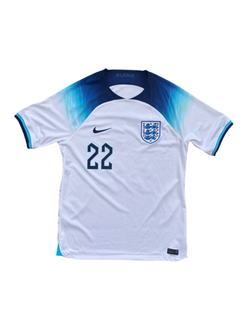 England 2022/2023 Nike Home Shirt (M) #22 Bellingham image 2