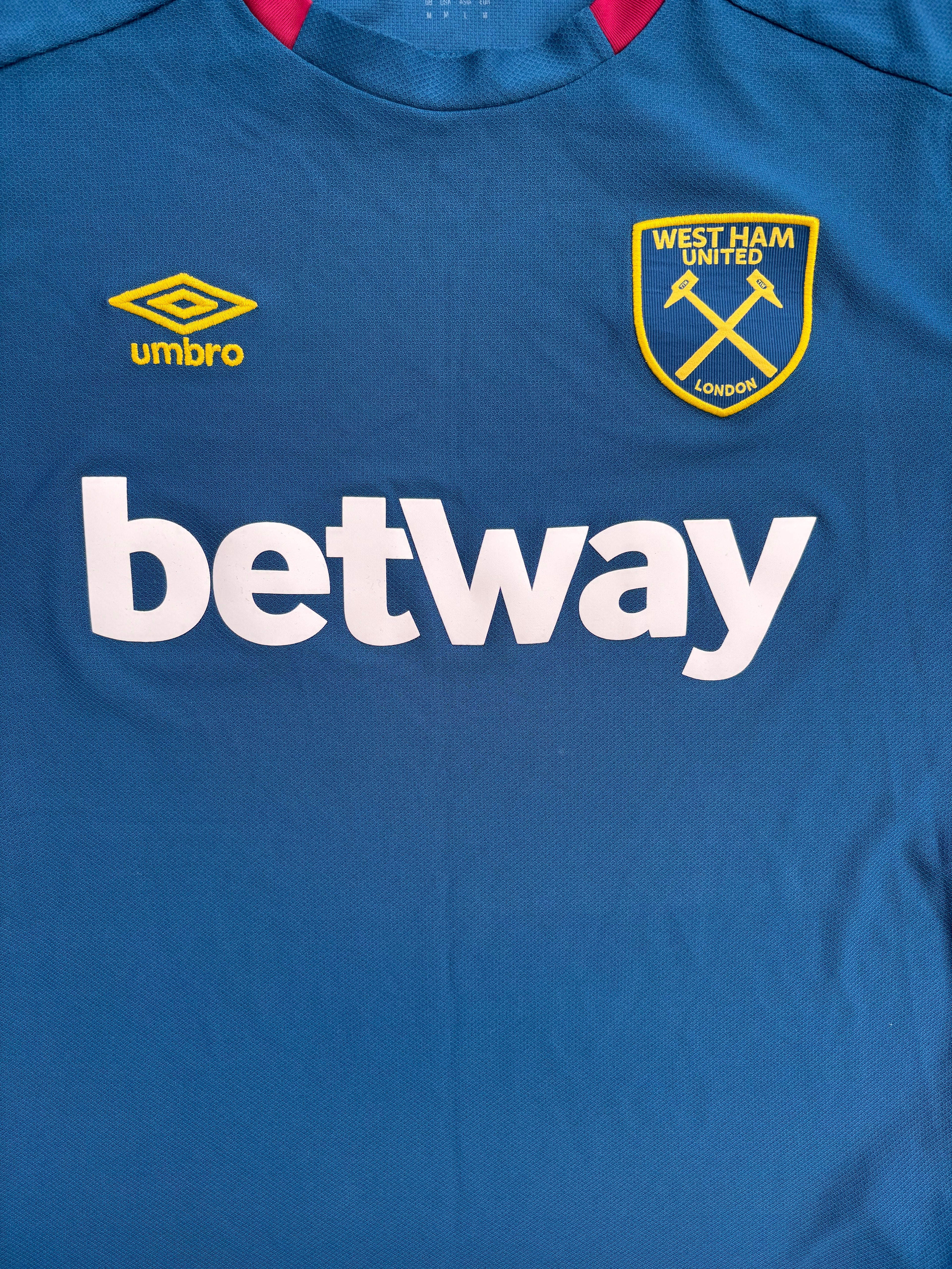 West Ham United 2018-2019 Umbro Away Shirt