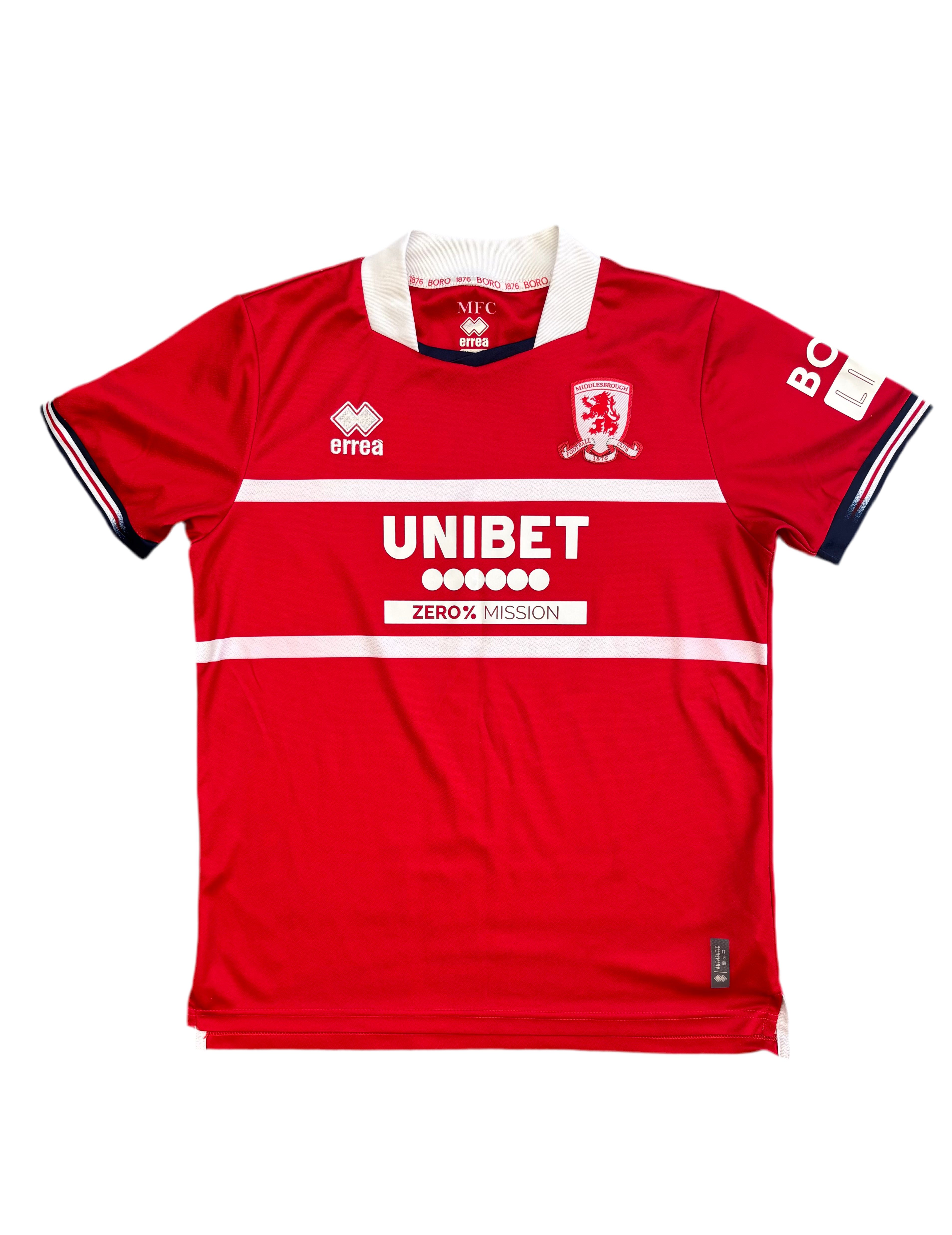 Middlesborough 2023-24 Errea Home Shirt