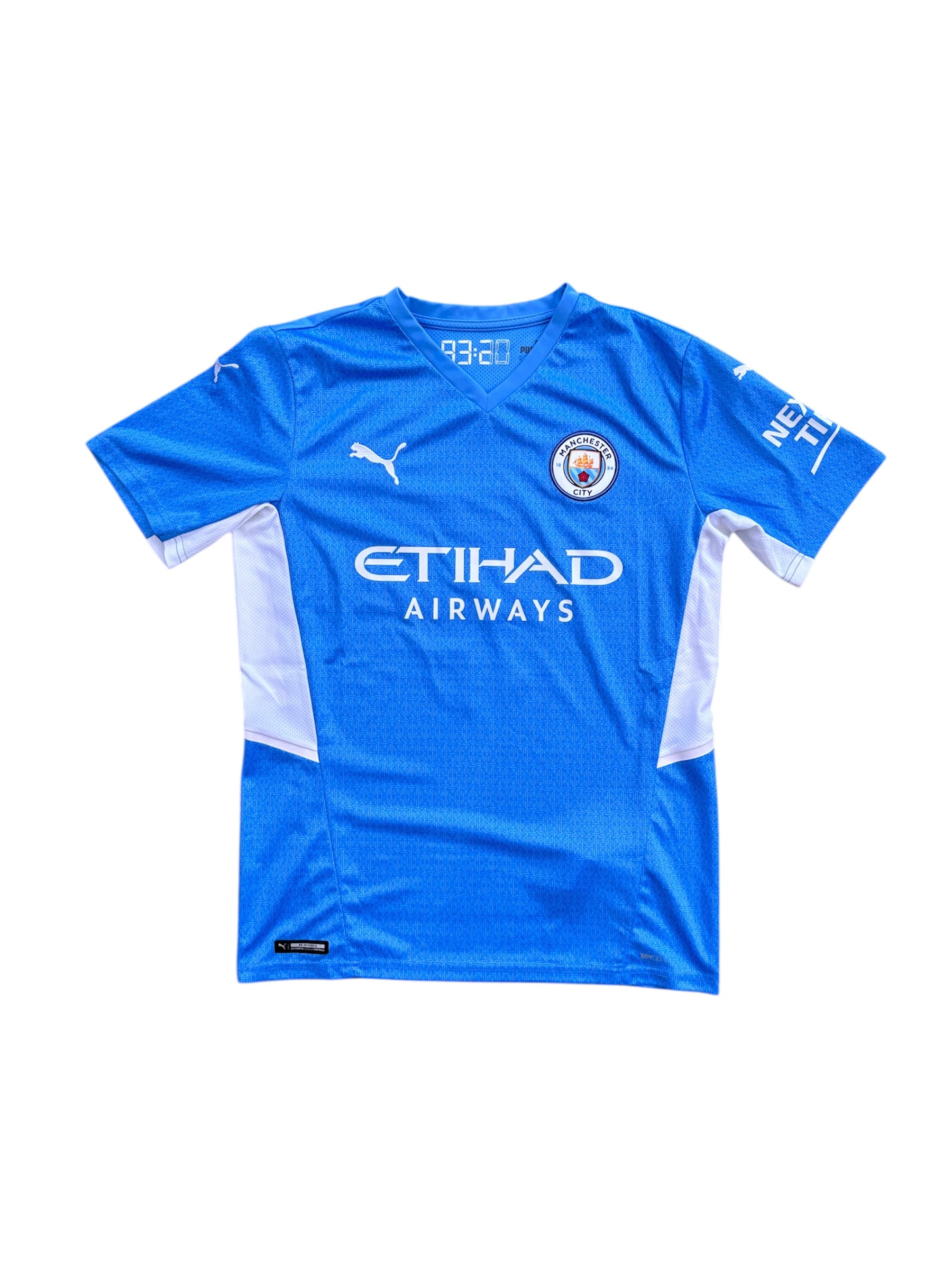 Manchester City 2021/2022 Puma Home Shirt (S) #5 Stones