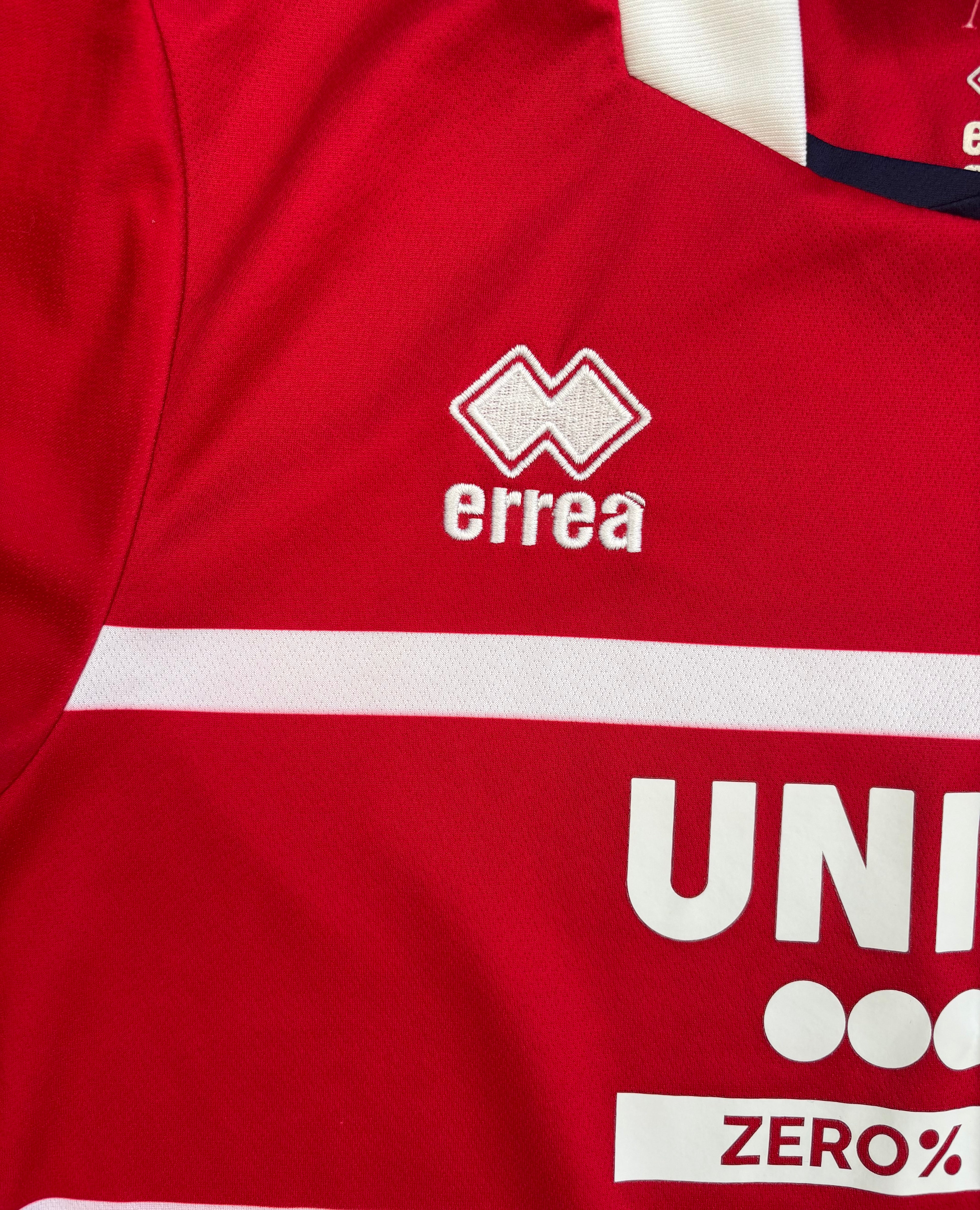 Middlesborough 2023-24 Errea Home Shirt