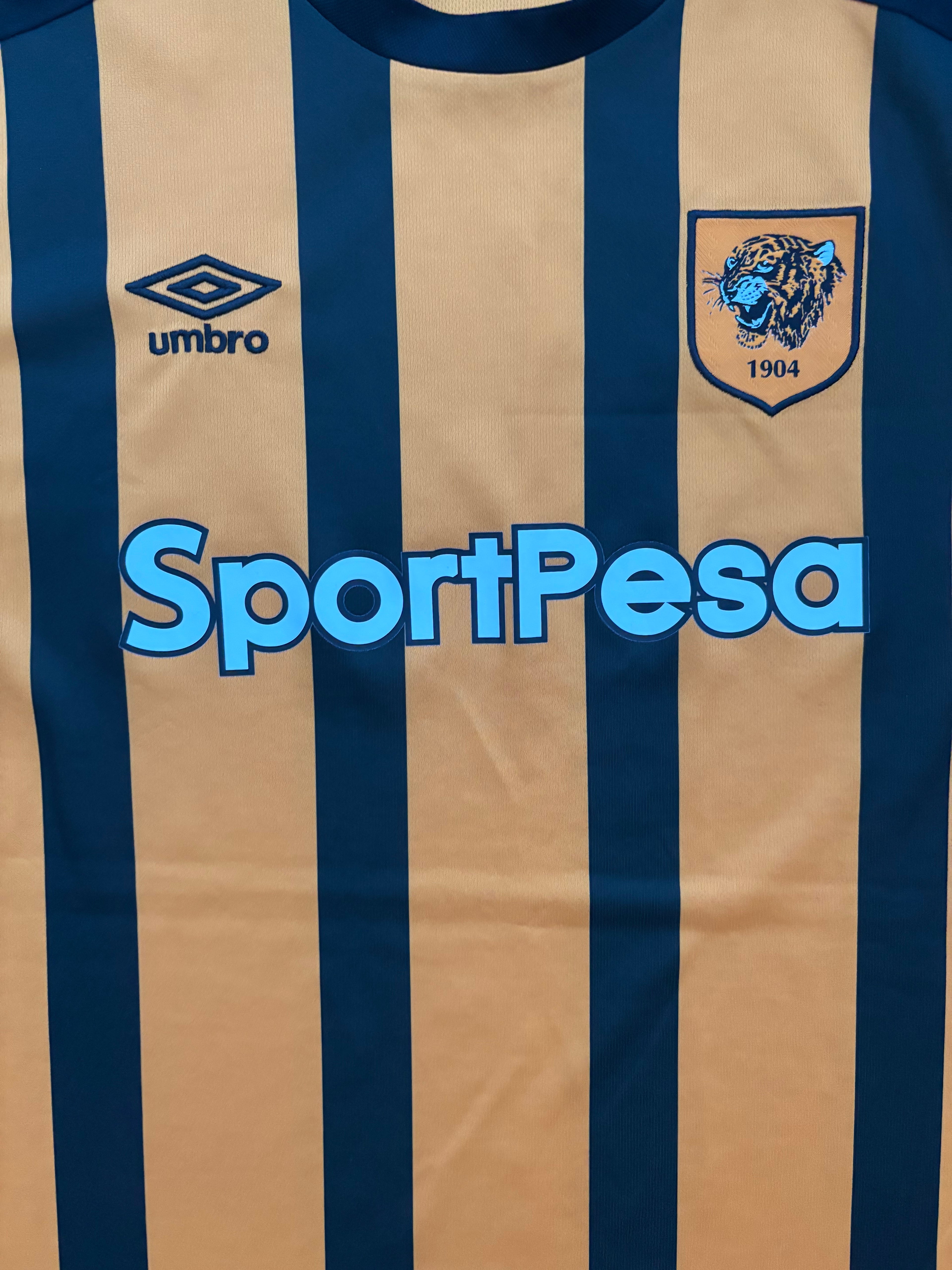 Hull City 2017-2018 Umbro Home Shirt