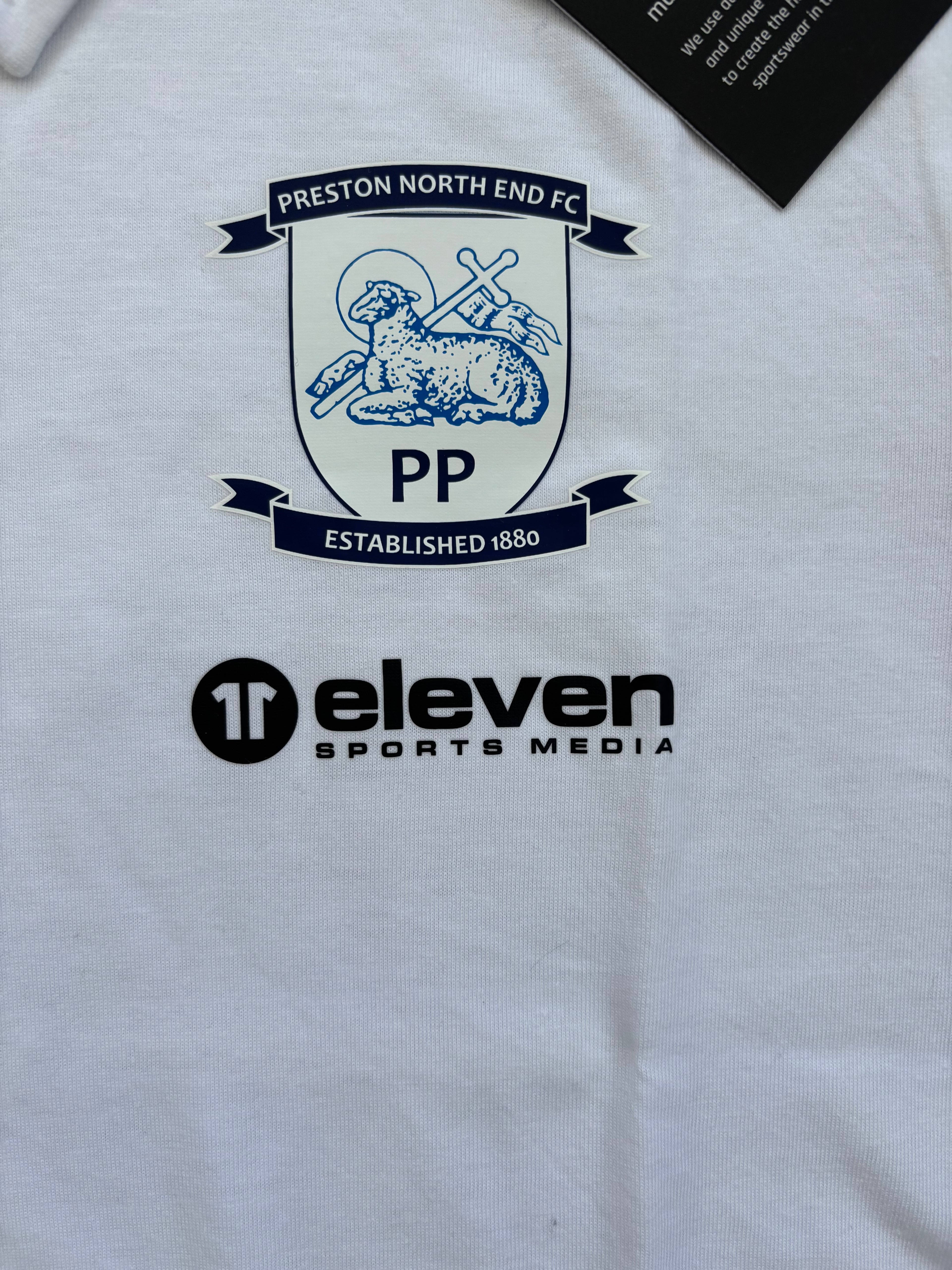Brand New Preston North End 2023-2024 Castore Polo Shirt