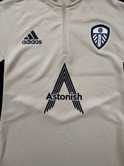 Leeds United 2022-2023 Adidas Training Quarter Zip Drill Top (S) image 4