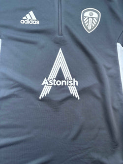 Leeds United 2022-2023 Adidas Training Quarter Zip Drill Top (S) image 2