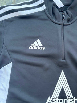 Leeds United 2022-2023 Adidas Training Quarter Zip Drill Top (S) image 3