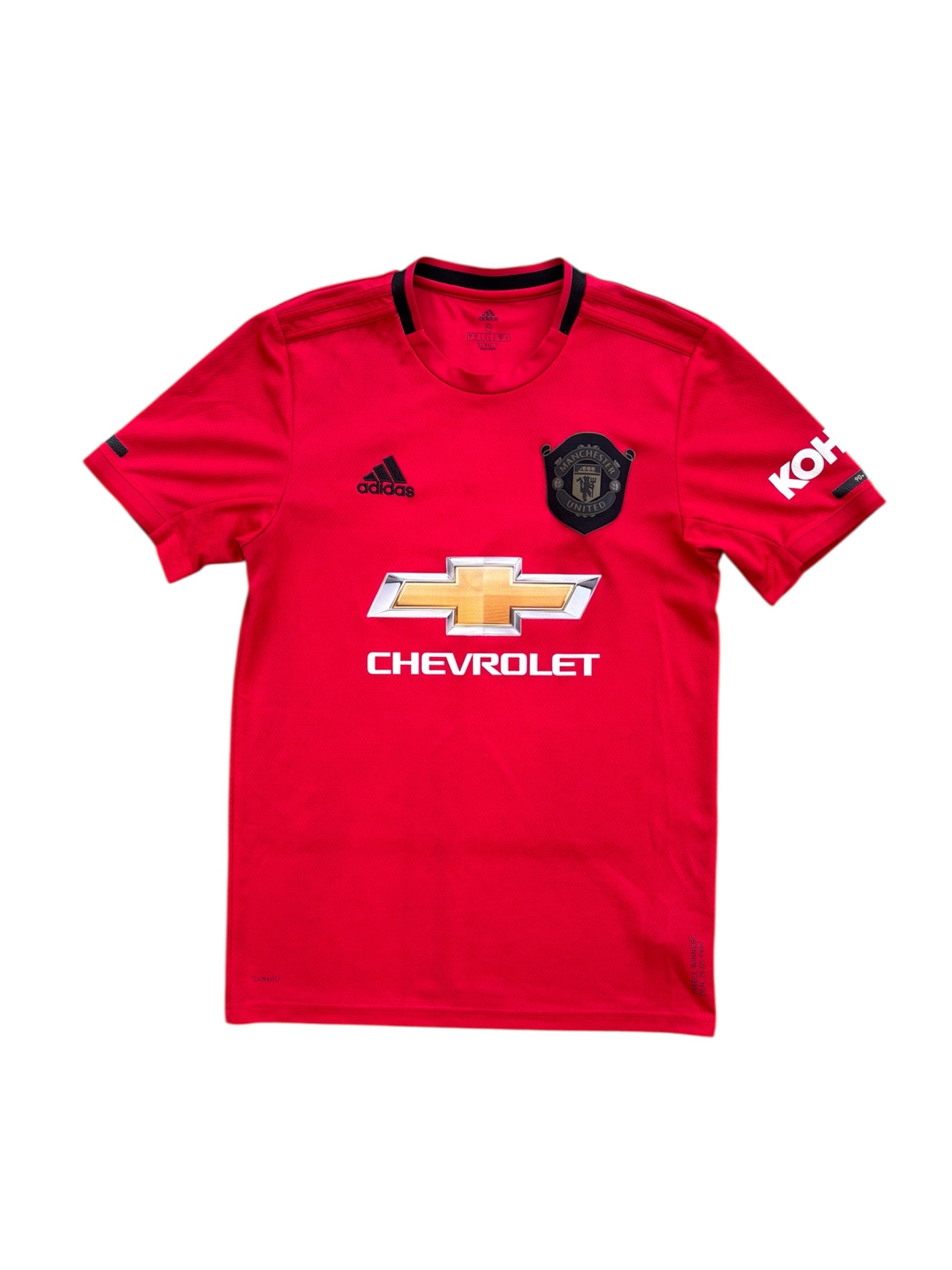 Manchester United 2019/2020 Adidas Home Shirt (S) #2 Lindelof