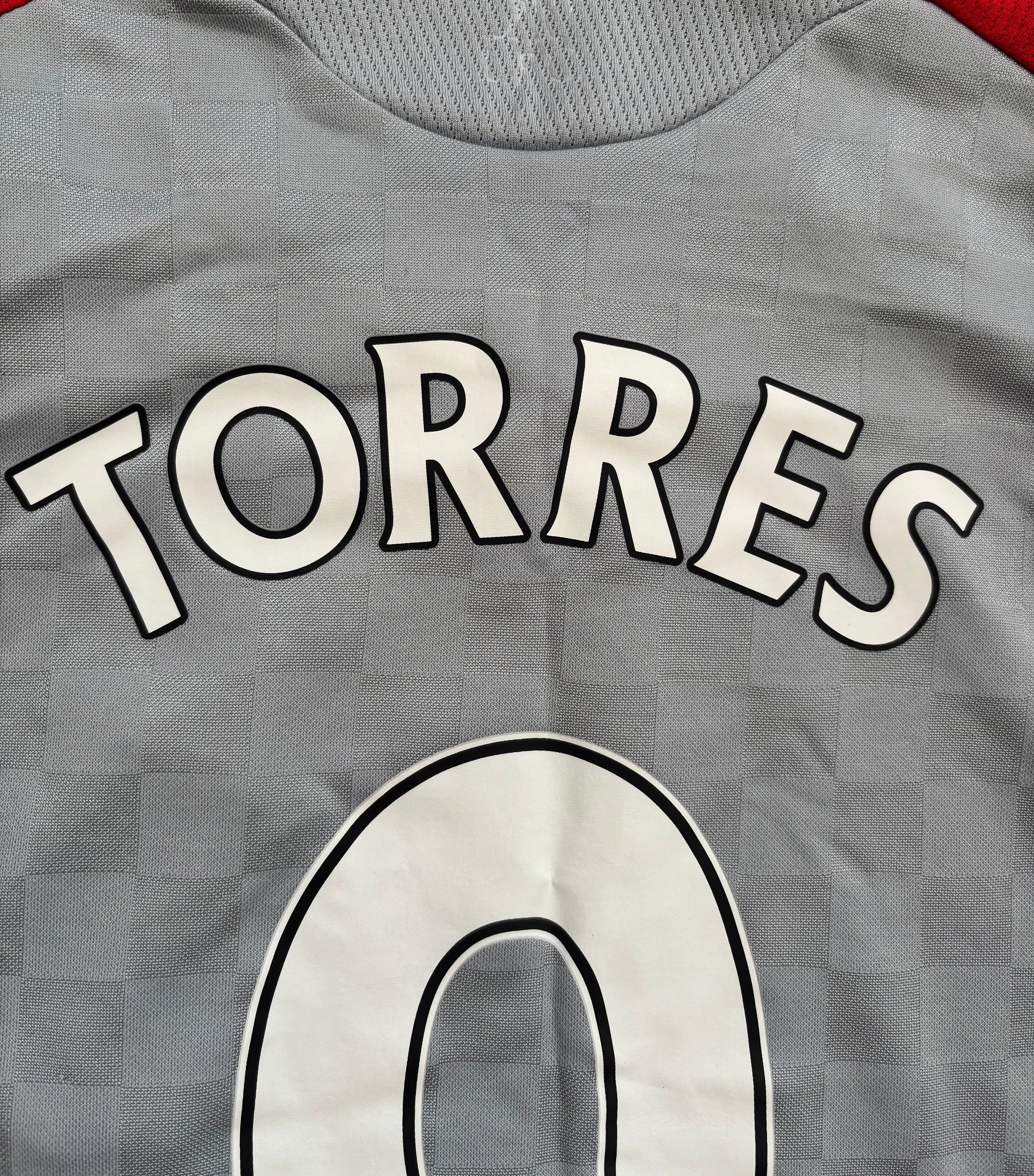 Liverpool 2008-2009 Adidas 'TORRES' Away Shirt