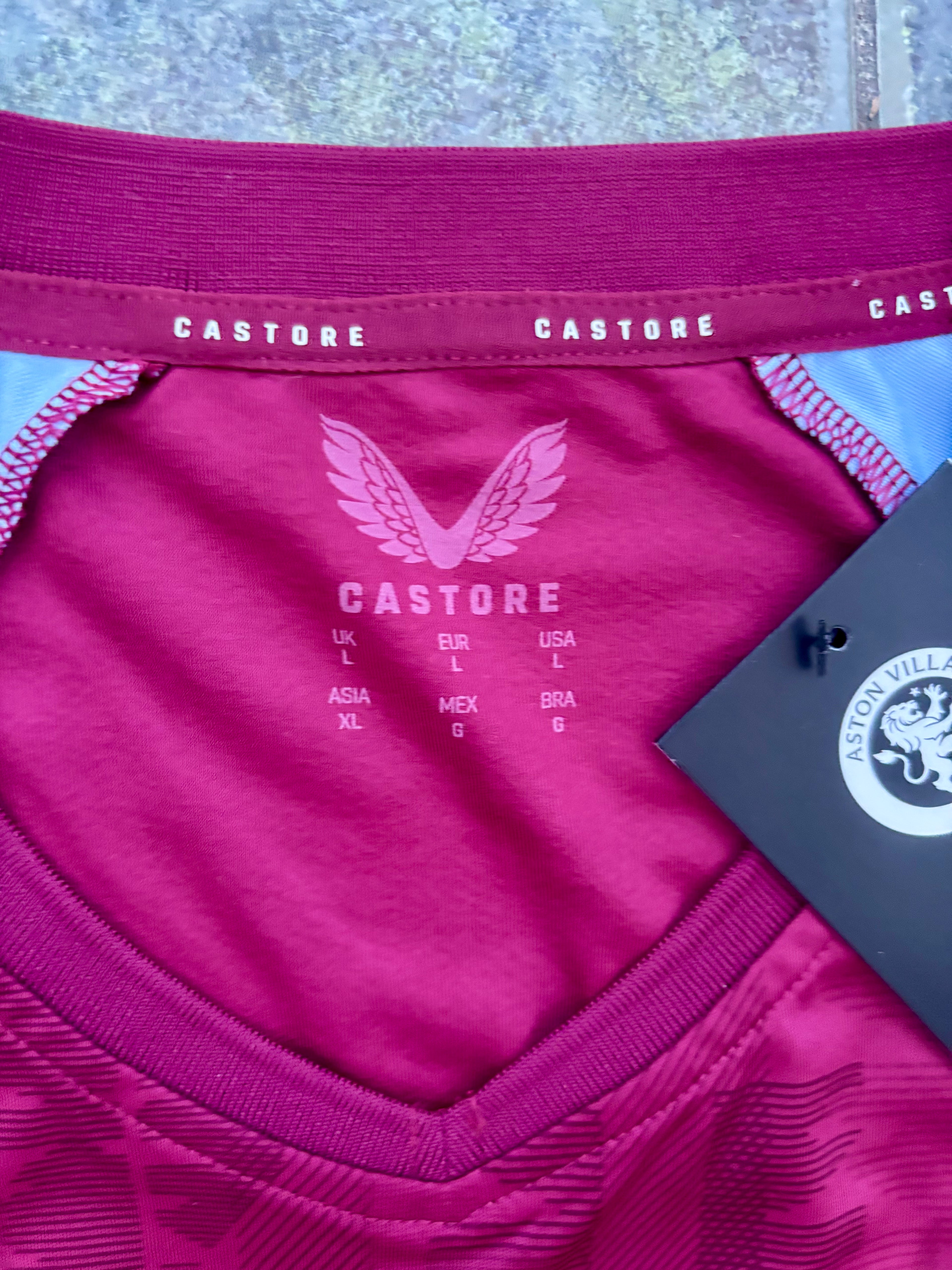 Diego Carlos Signed Aston Villa Home Shirt 10/10