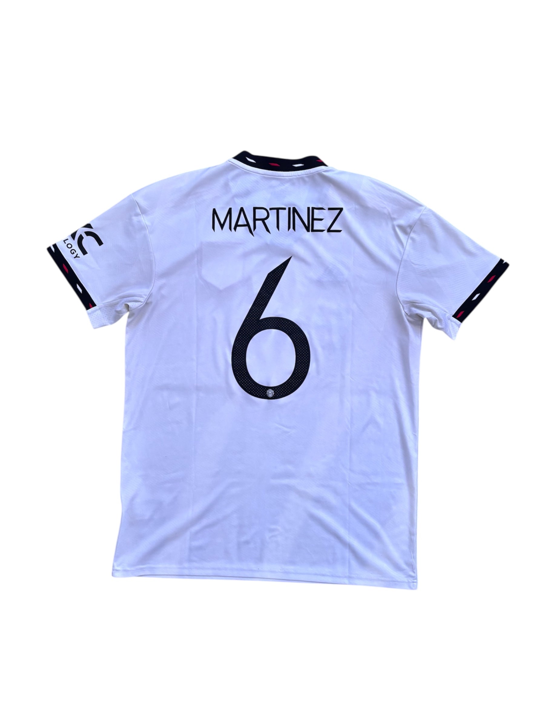 Manchester United 2022/2023 Adidas Away Shirt (L) #6 Martinez
