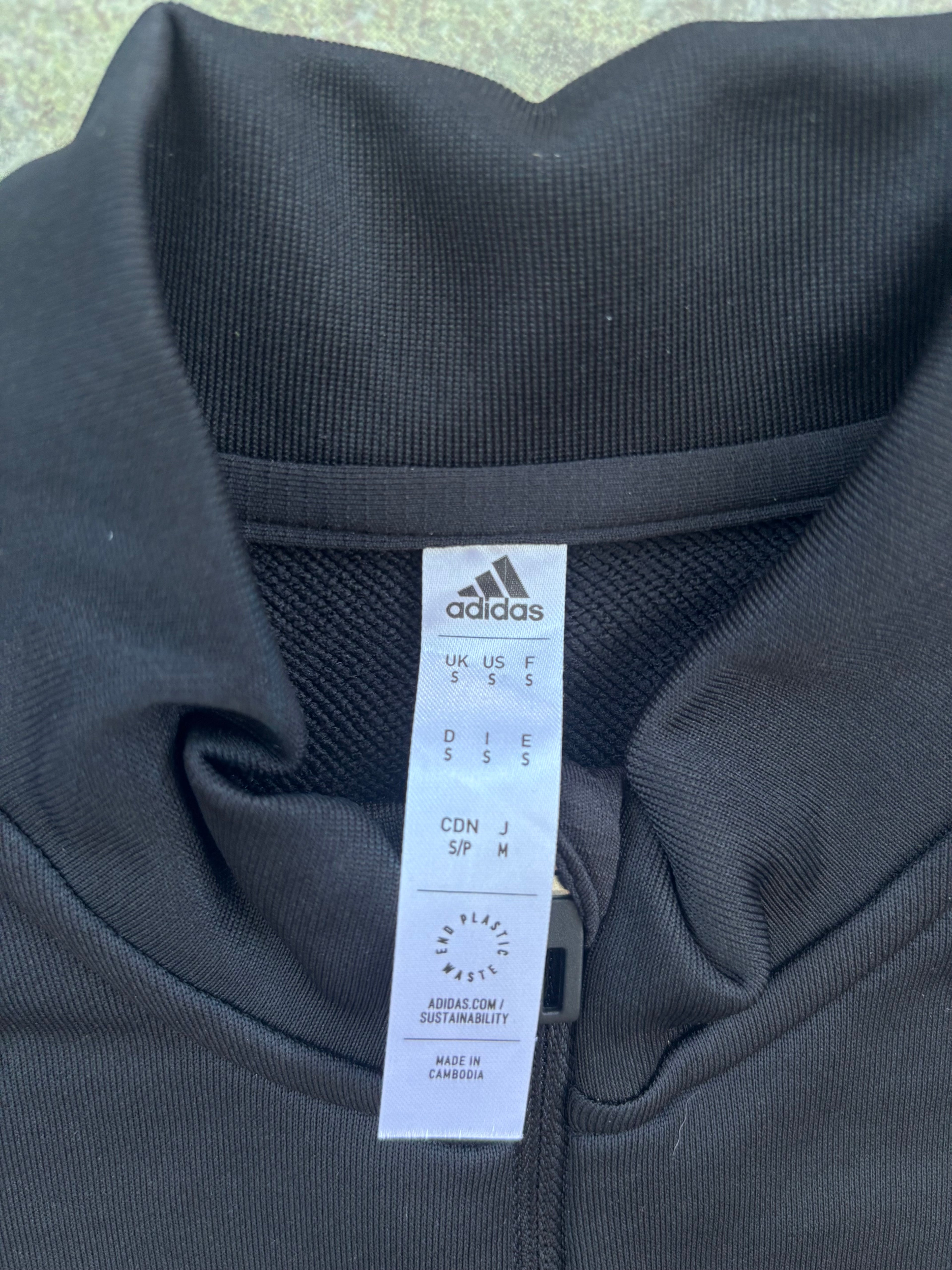 Brand New Leeds United 2022-2023 Adidas Training Quarter Zip Drill Top