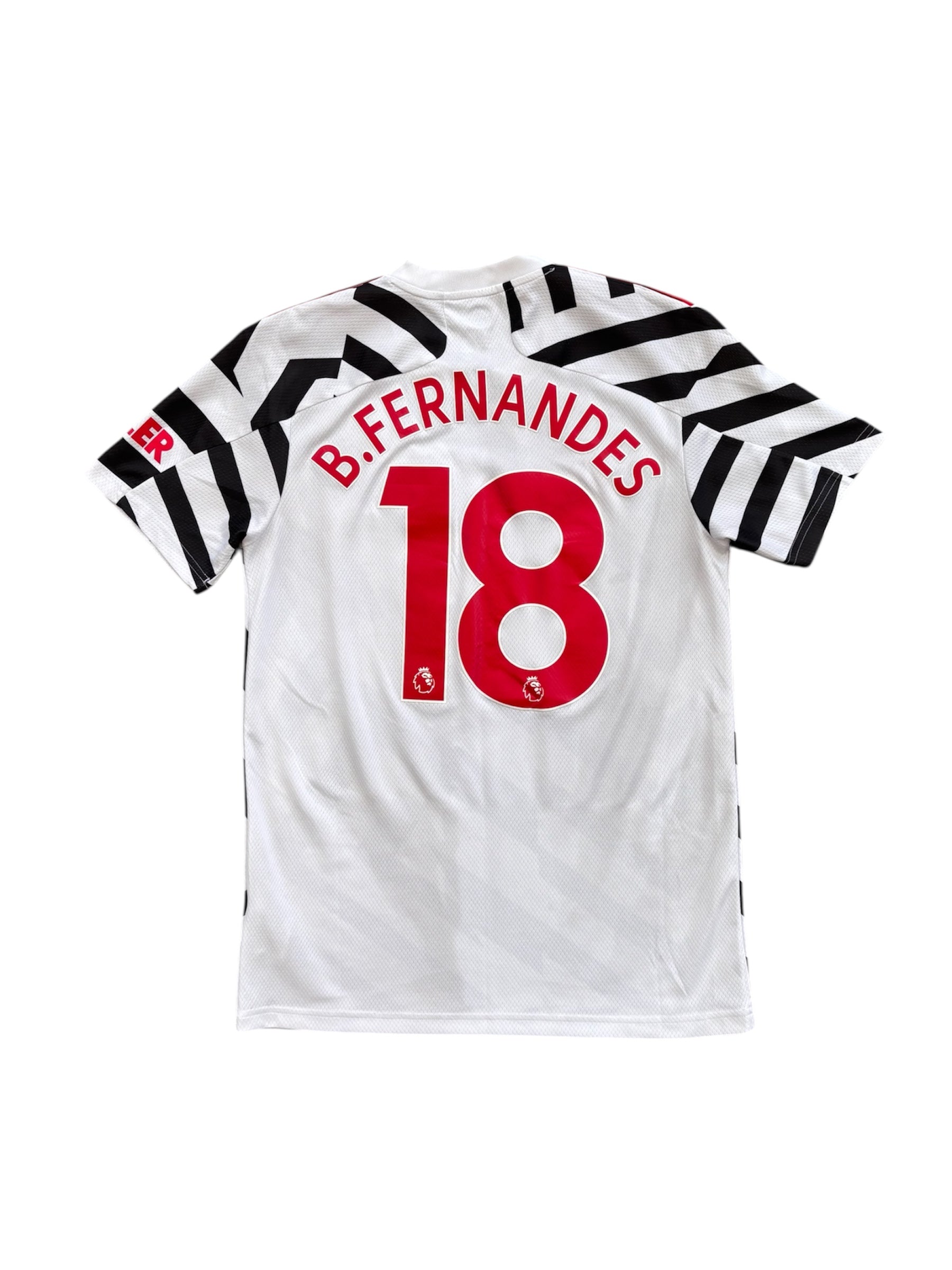 Manchester United 2020/2021 Adidas Third Shirt (S) #18 B.Fernandes