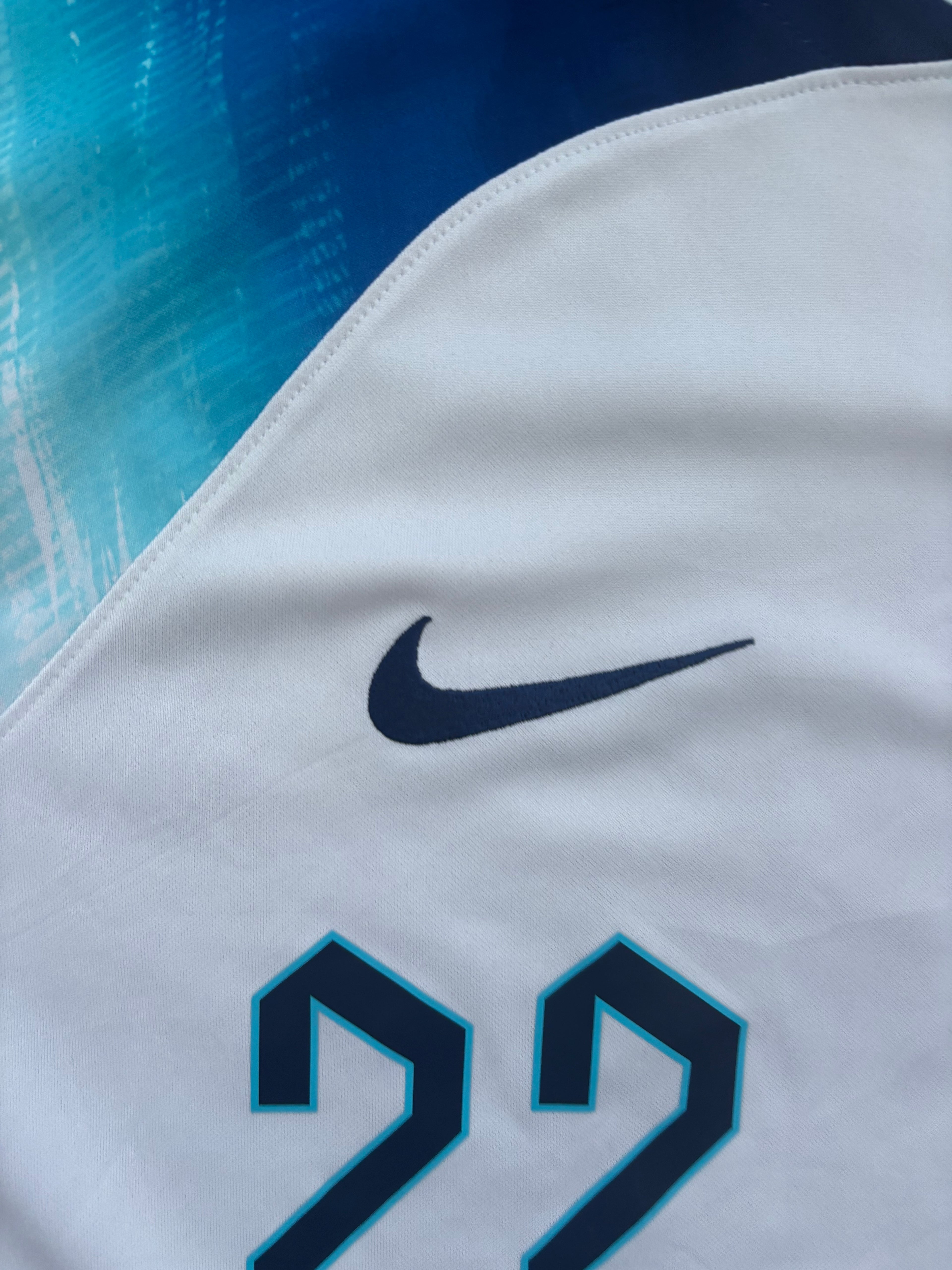 Jude Bellingham England 2022-2023 Nike Home Shirt
