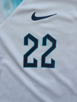 England 2022/2023 Nike Home Shirt (M) #22 Bellingham image 3