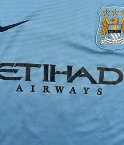Manchester City 2013-2014 Nike Home Shirt (XL) #14 Champions image 7
