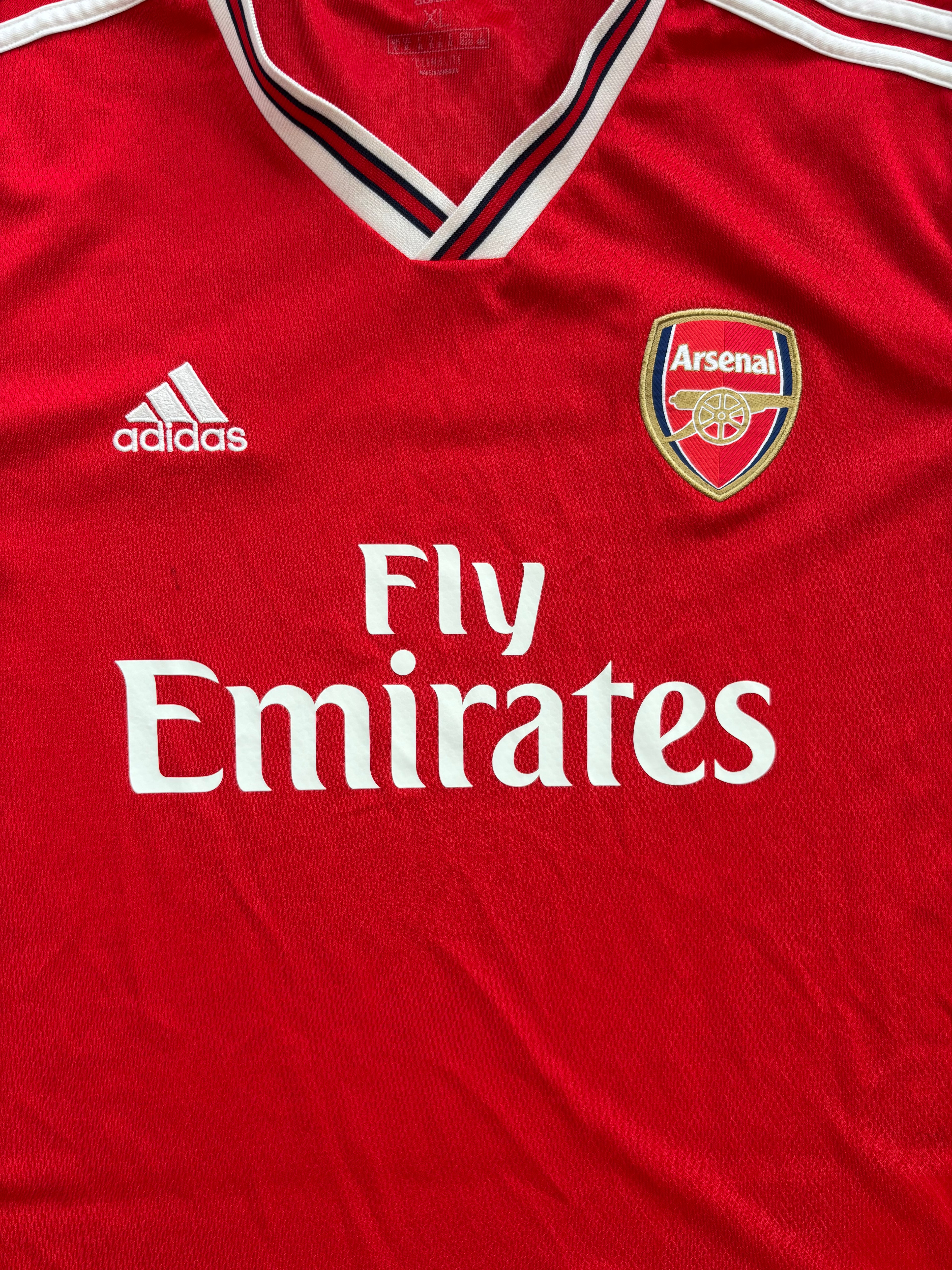 Arsenal 2019-2020 Adidas Home Shirt