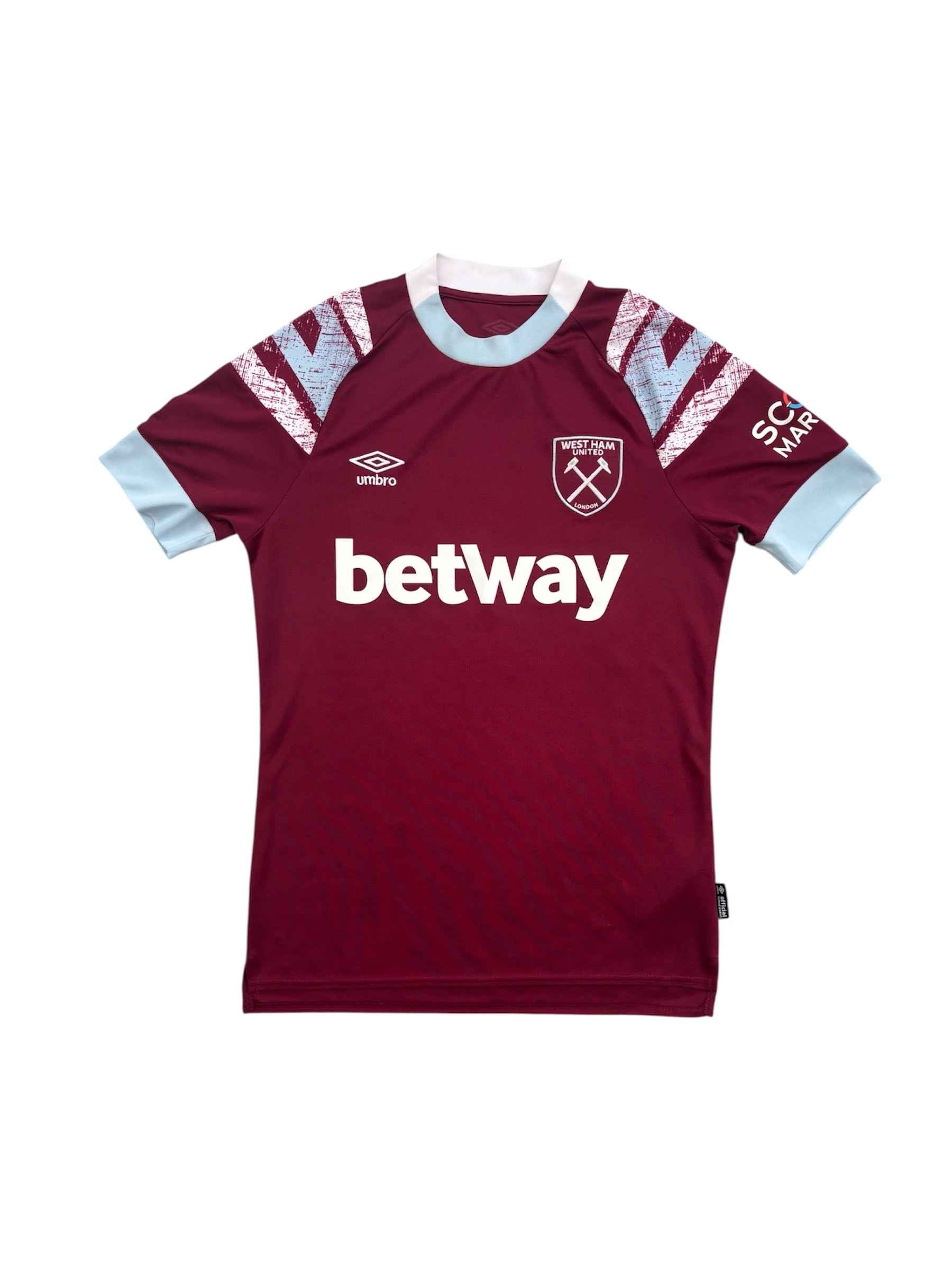 West Ham United 2022/2023 Umbro Home Shirt (S)