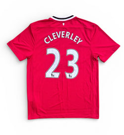 Manchester United 2011/2012 Nike Home Shirt (L) #23 Cleverley image 1