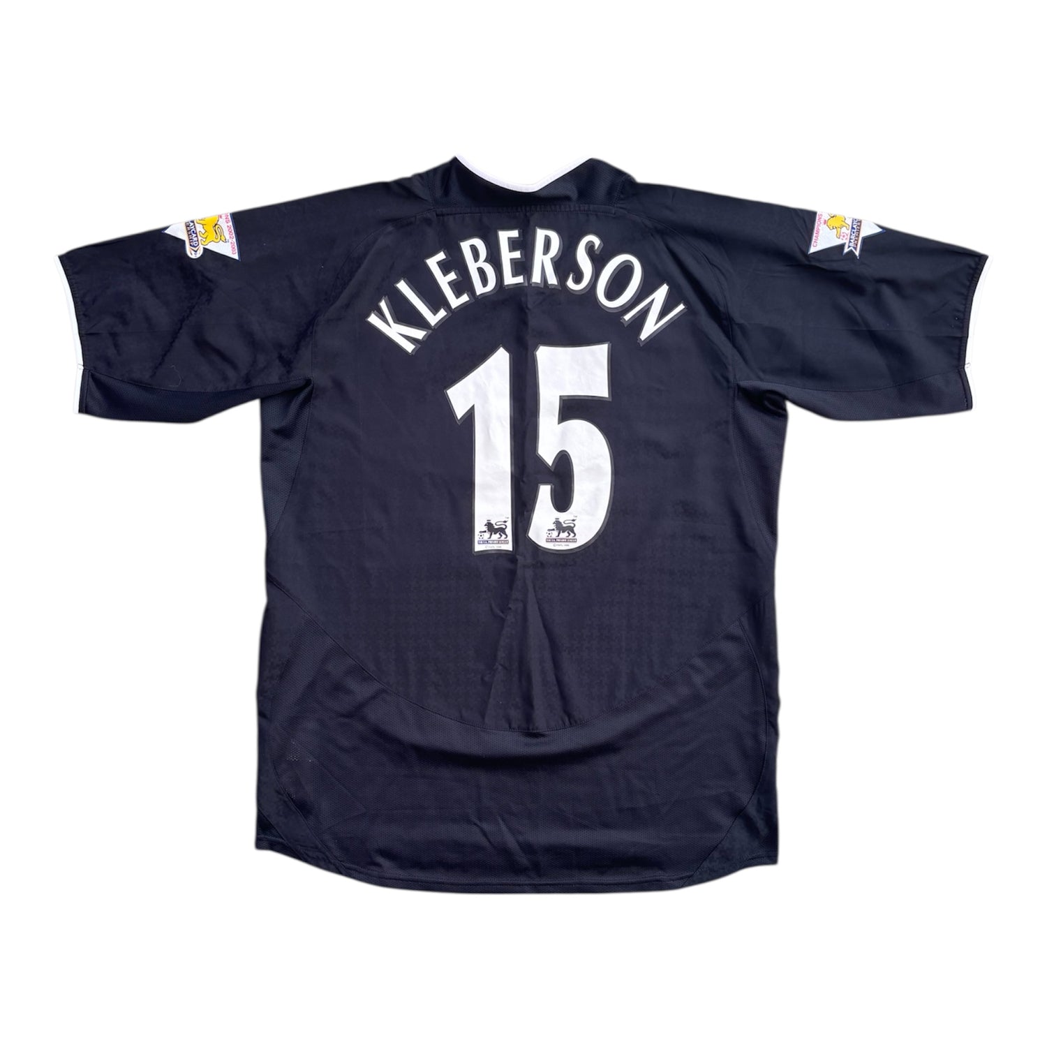 Manchester United 2003/2005 Nike Away Shirt (L) #15 Kleberson