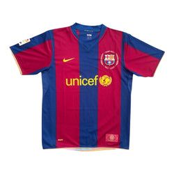 Barcelona 2007/2008 Nike Home Shirt (M) image 1