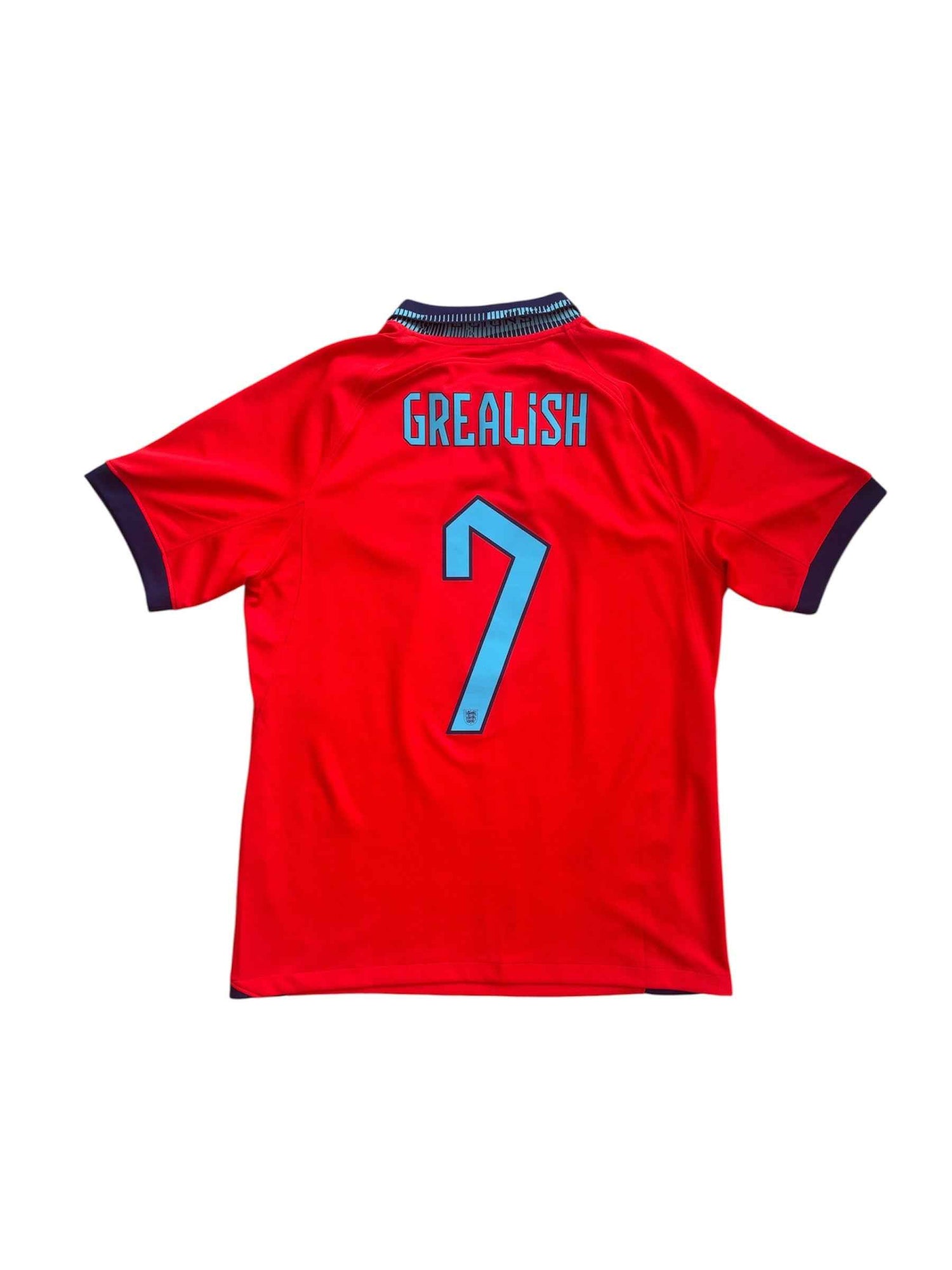 England 2022/2023 Nike Away Shirt (M) #7 Grealish