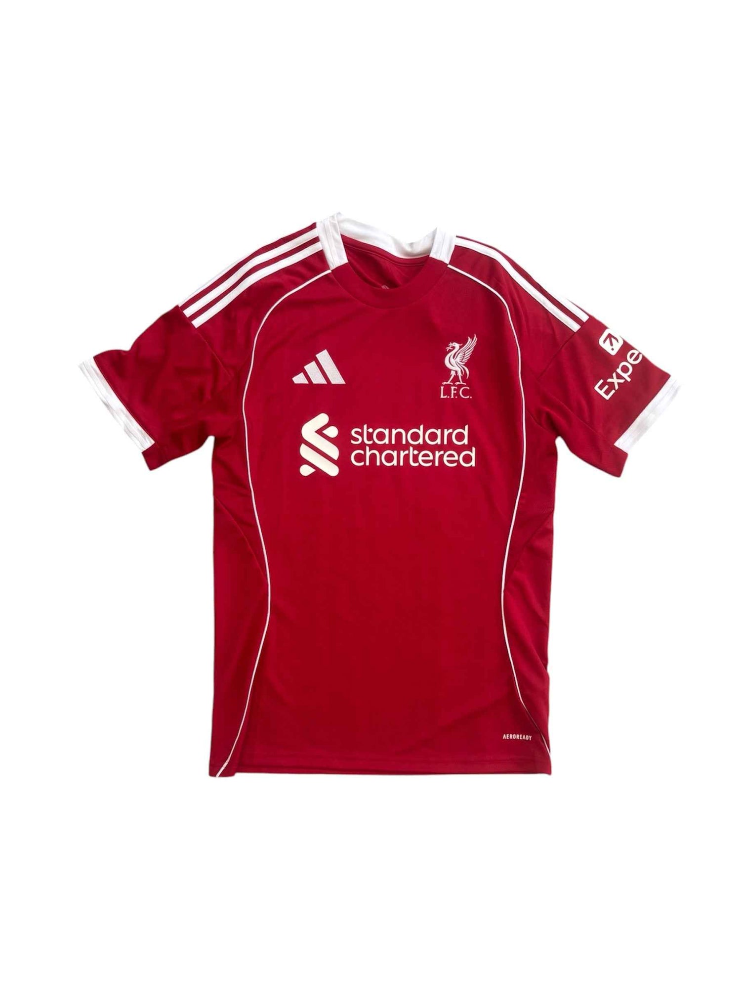 Liverpool 2025/2026 Adidas Home Shirt (S)