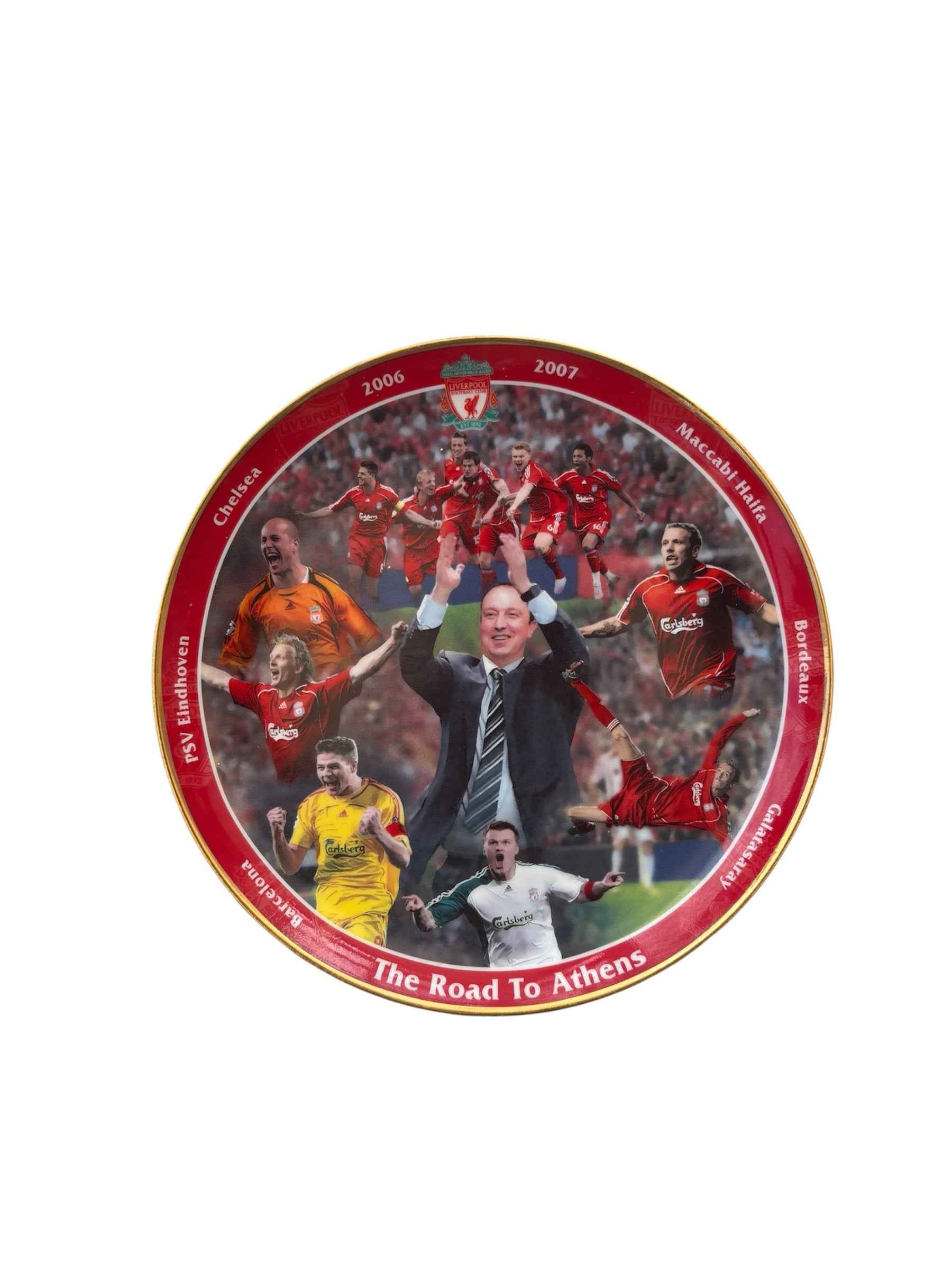 The Road To Athens Commemorative Plate