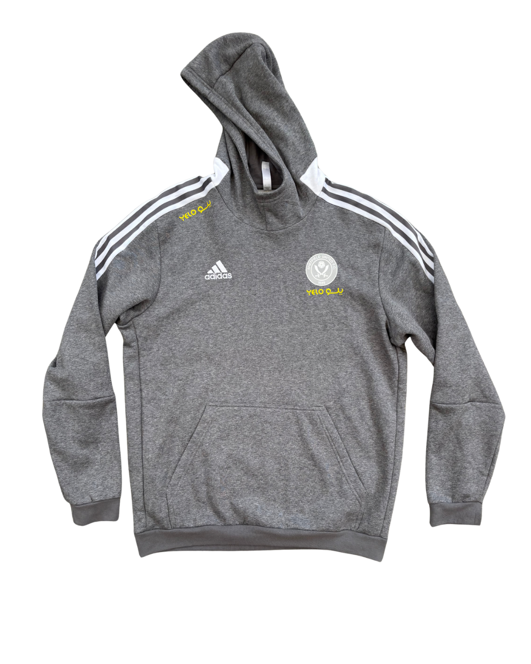Sheffield United 2021-2022 Adidas Grey Hoodie
